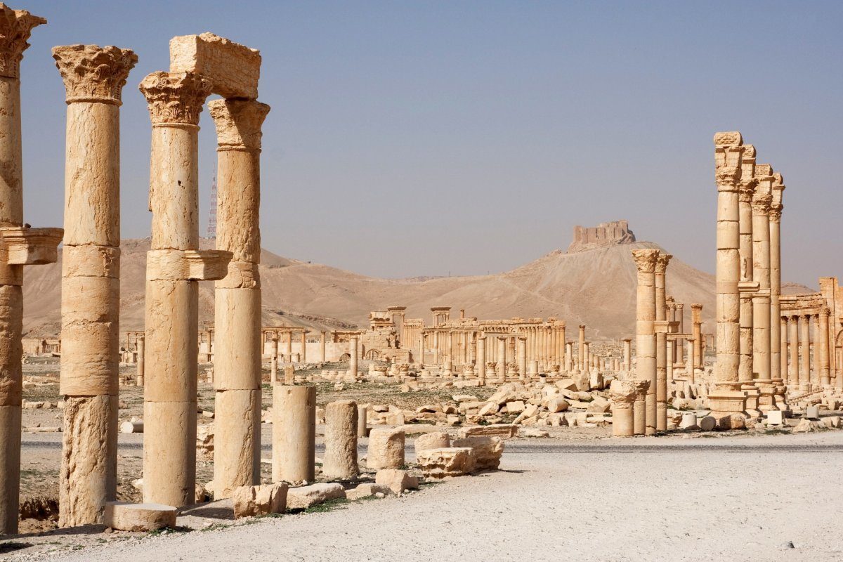 Ruins Of Ancient City Of Palmyra - Syria (Before Civil War)