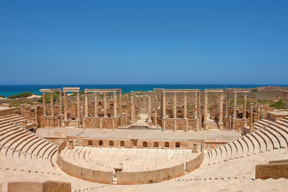 Ruins Of Leptis Magna, Libya