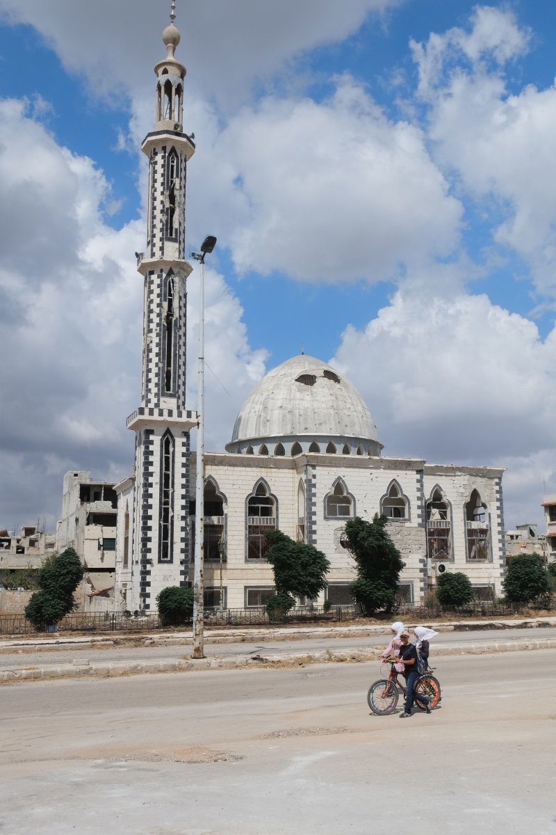 Homs, Syria now damaged