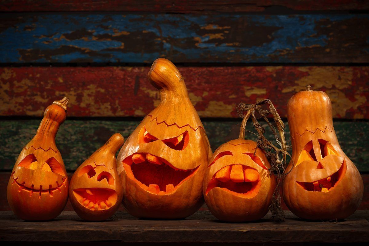 Scary Jack O Lantern Halloween Pumpkins