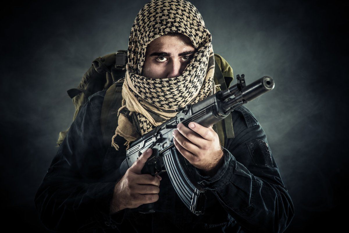 Terrorist With Rifle