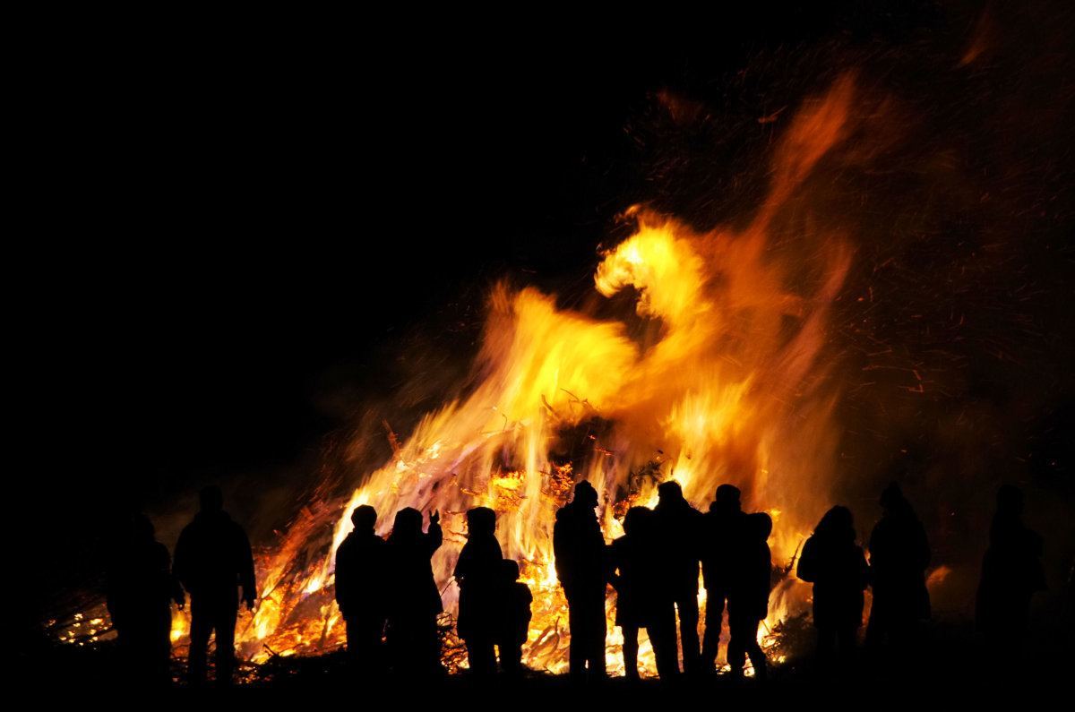 Walpurgis Night Bonfire