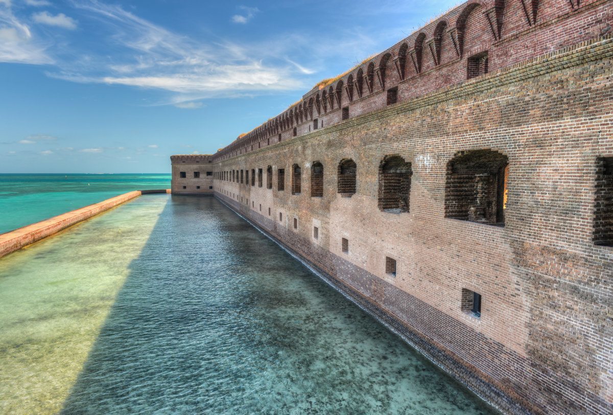 Fort Jefferson At Dry Tortugas National Park
