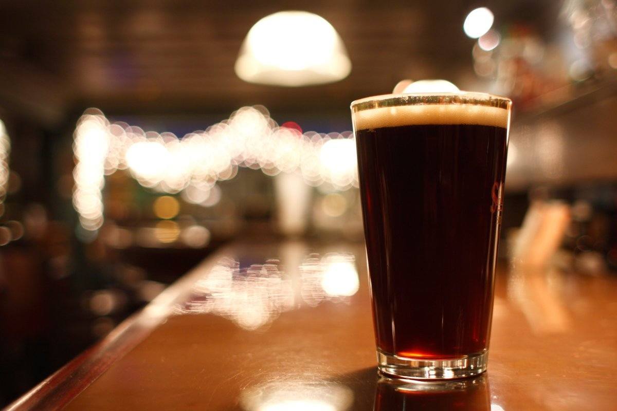 Glass Of Dark Beer