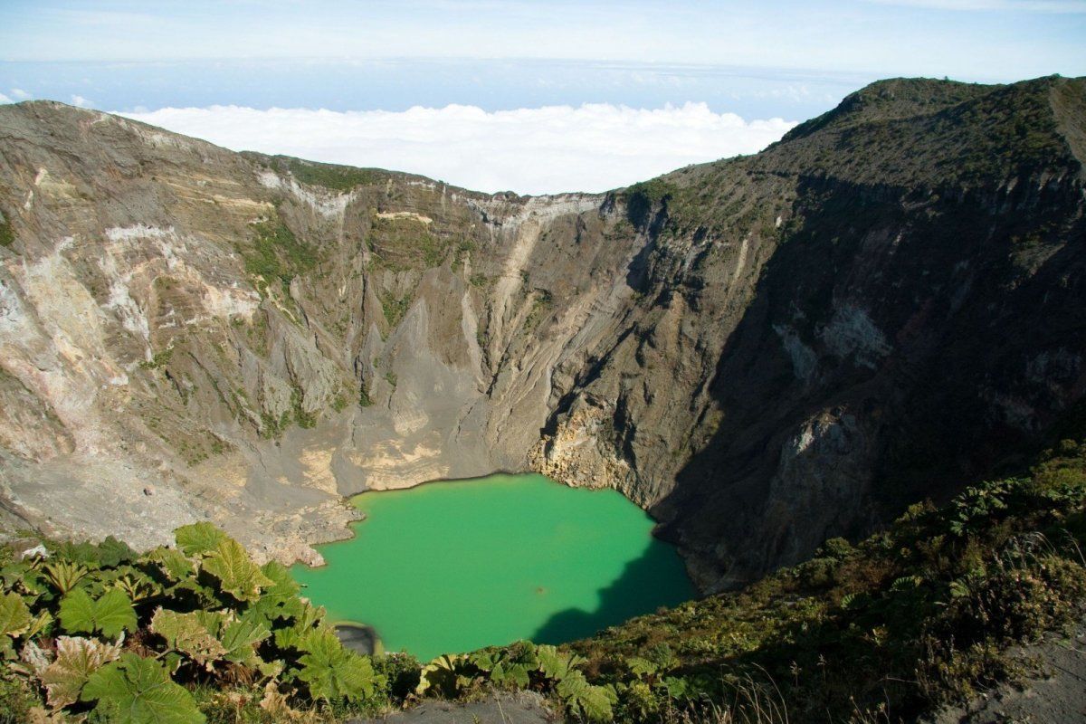 Irazu volcano Costa Rica