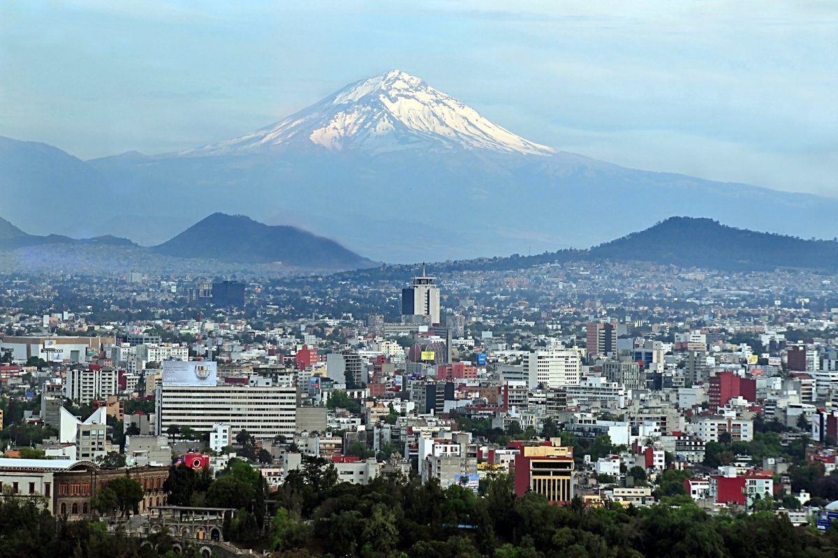 Mexico City Popocatepetl Volcano