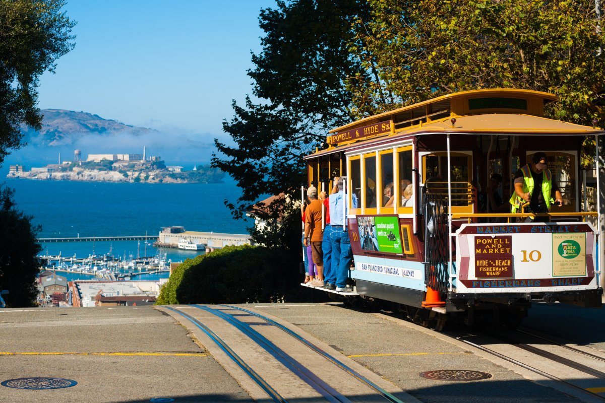 San Francisco Powell Hyde Cable Car