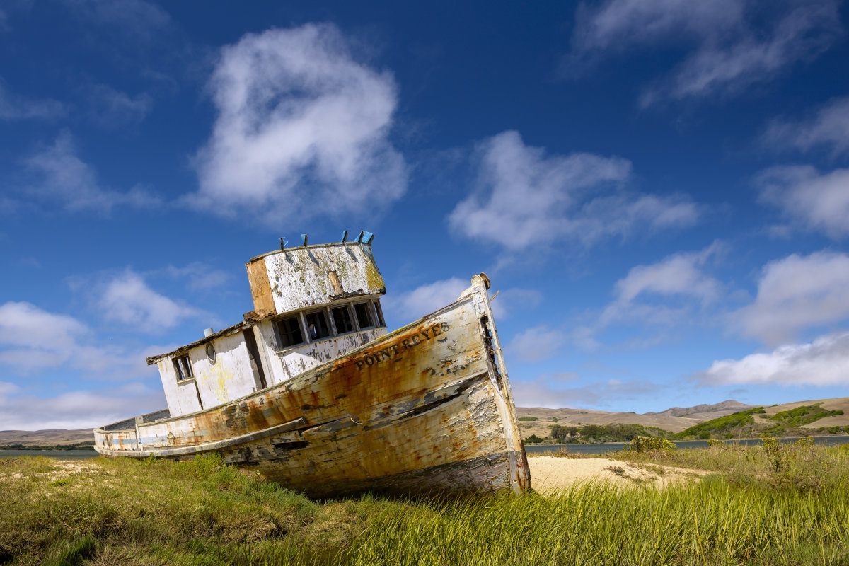 The Wreck Point Reyes National Seashore.