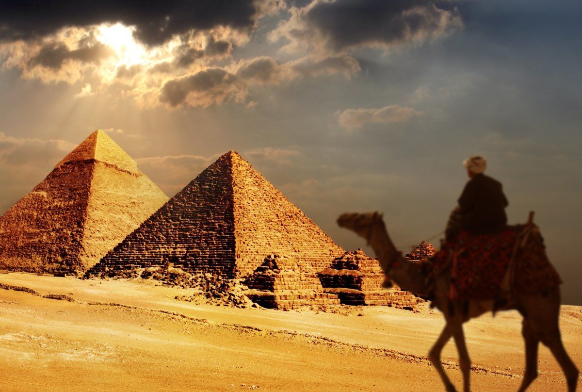 Giza Pyramids, Cairo, Egypt