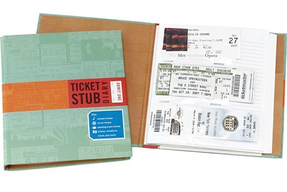 Ticket Stub Diary