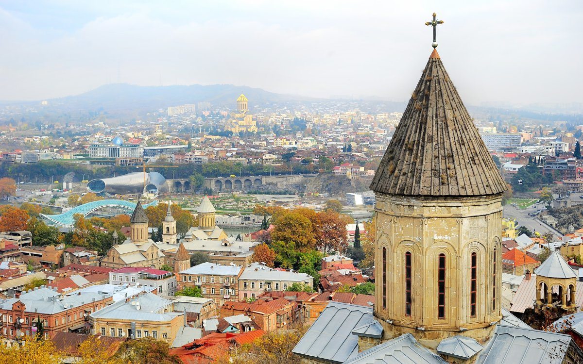 Cityscape Of Tbilisi, Georgia