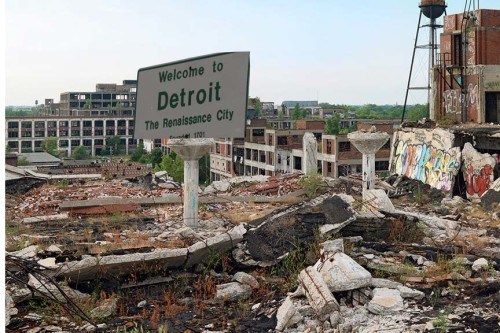 Detroit decaying