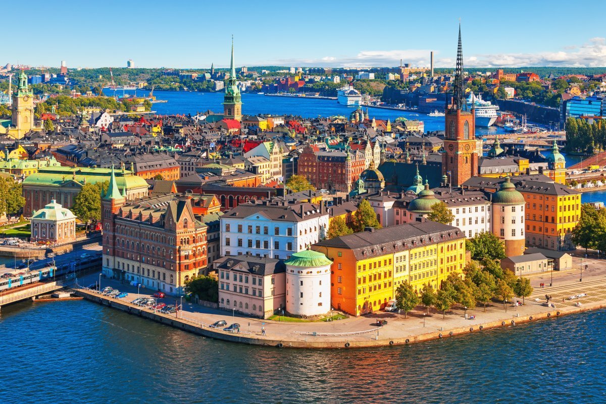 Old Town (Gamla Stan) In Stockholm, Sweden