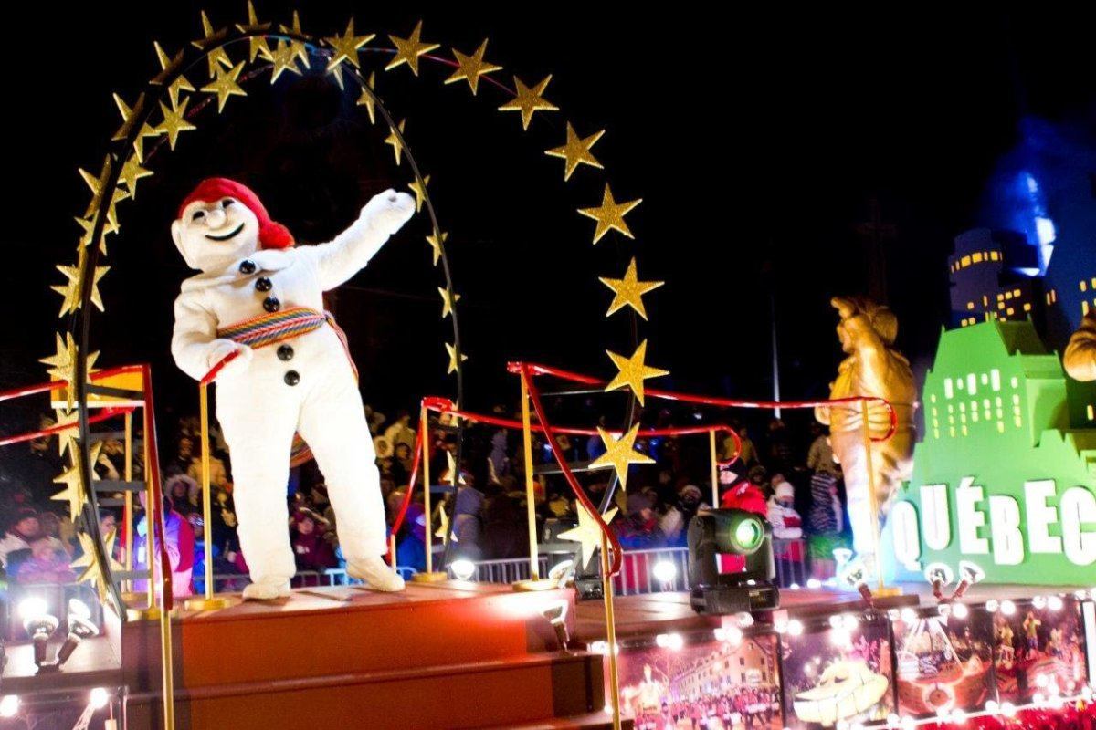 Quebec Carnival parade