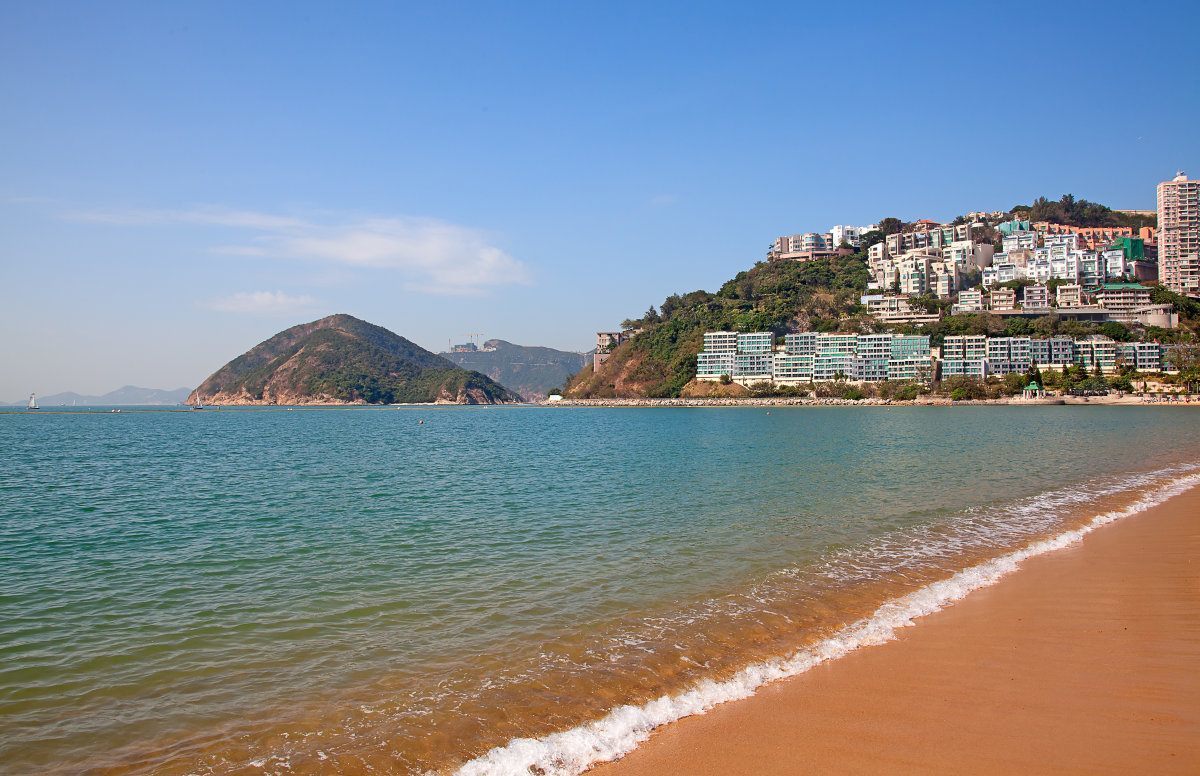 Repulse Bay Beach In Hong Kong, China