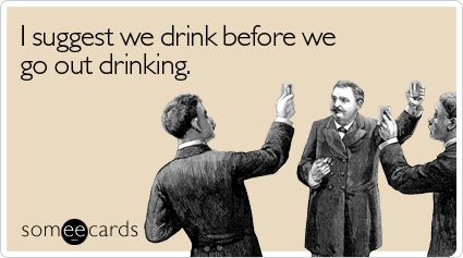 pre drinking