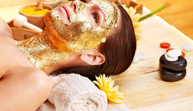 gold facial