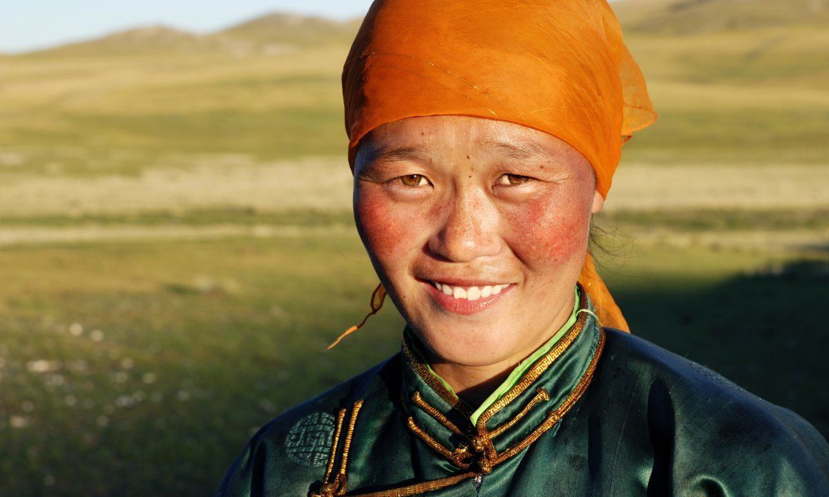 Beautiful Young Mongolian Lady