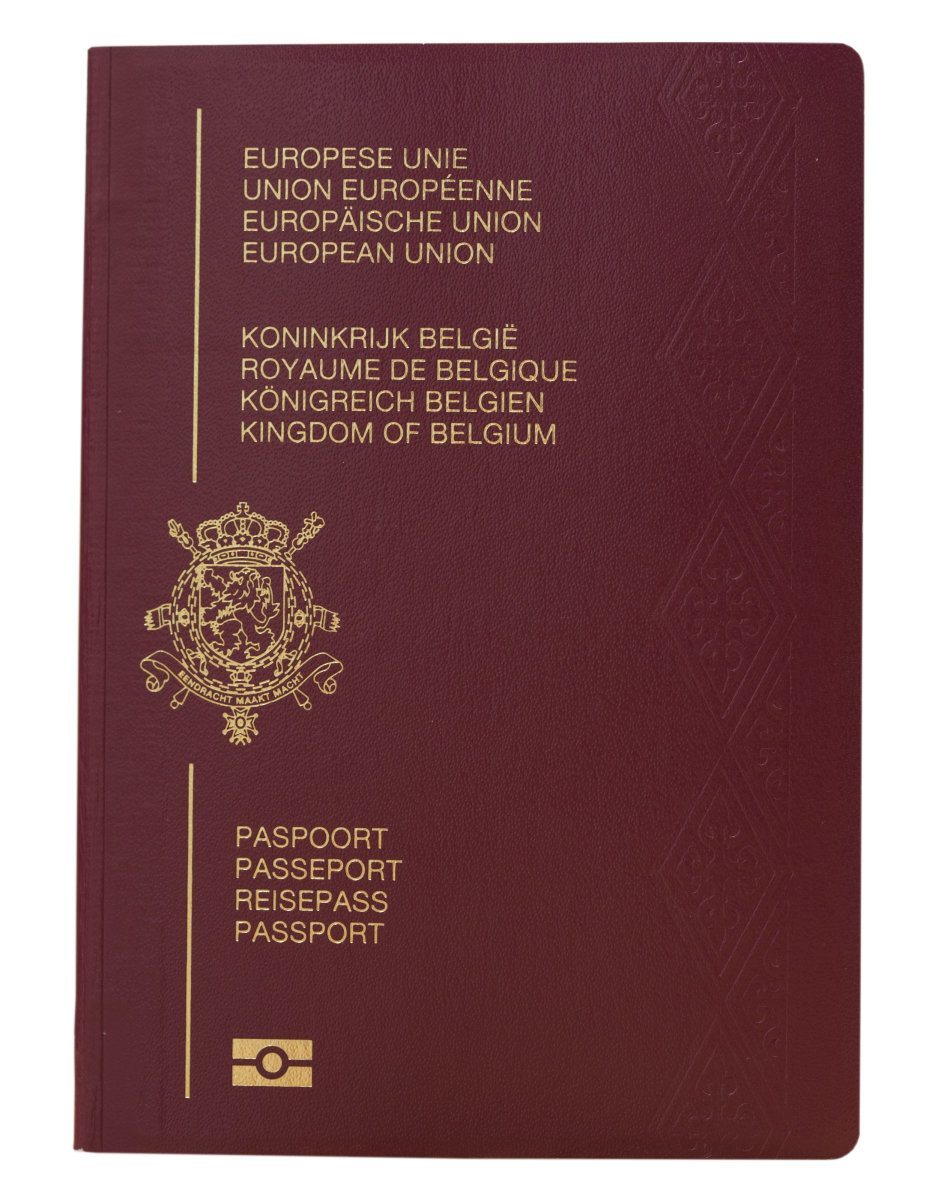 Biometric Passport Of Belgium