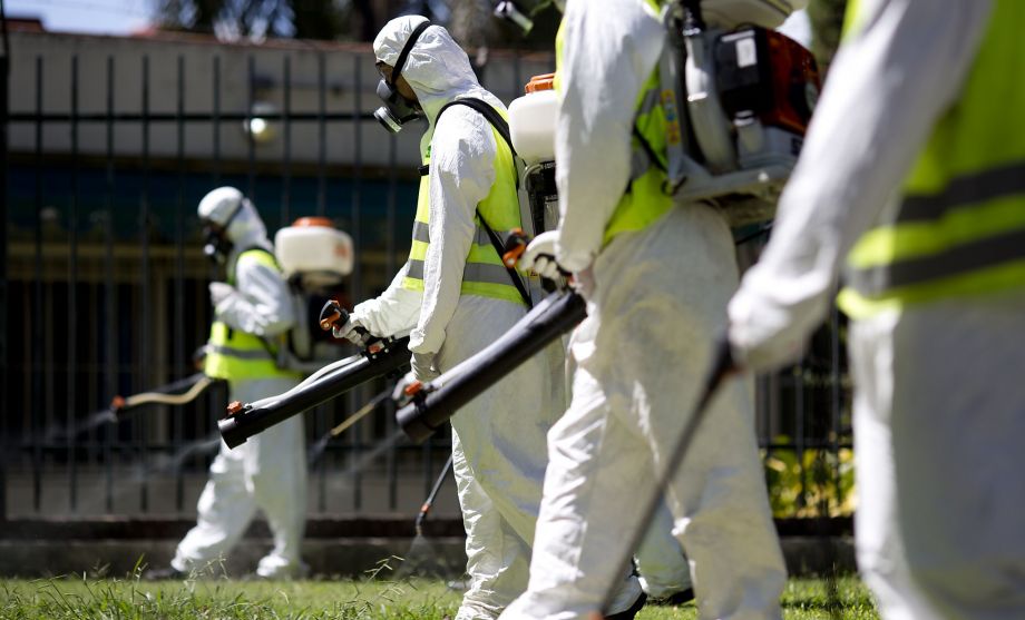 Brazil mosquito fumigation
