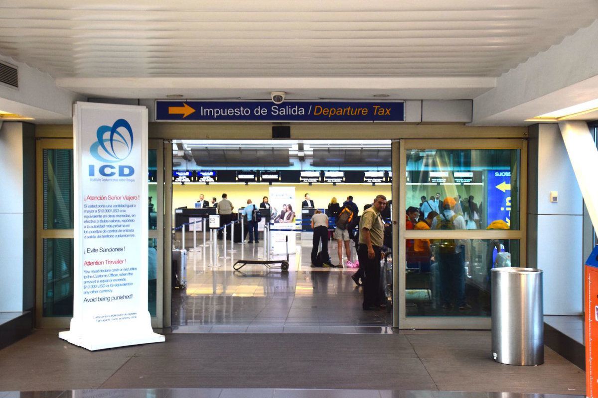 Departure Tax Costa Rica