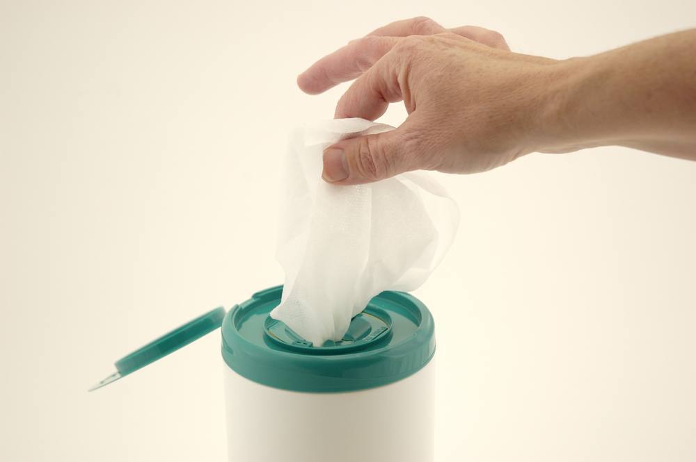 disinfecting wipes