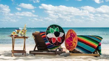 Lazy Vacations On The Beach in Mexico