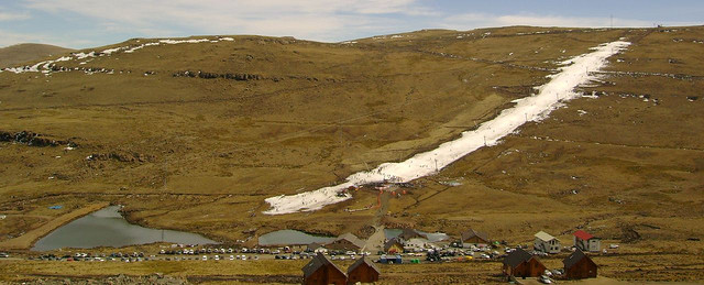 Lesotho ski hill