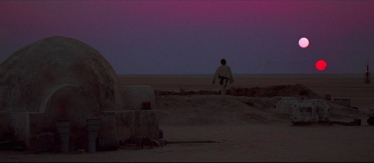 Luke on Tatooine