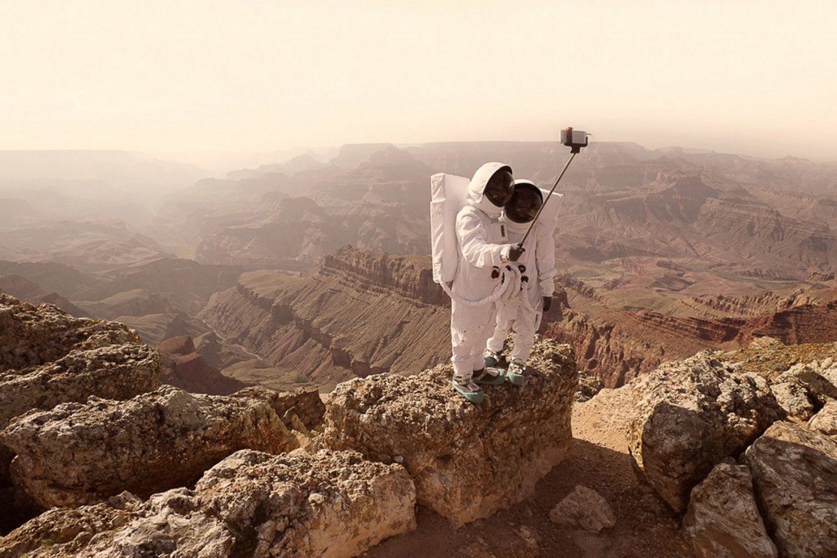 Mars Selfie
