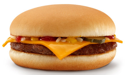 mcdonald cheeseburger