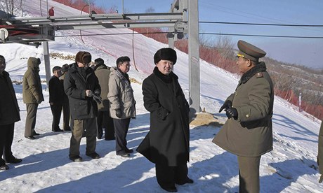 North Korea ski hill