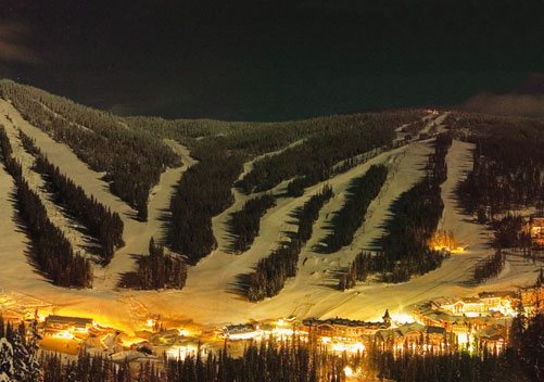 Sun Peaks ski resort