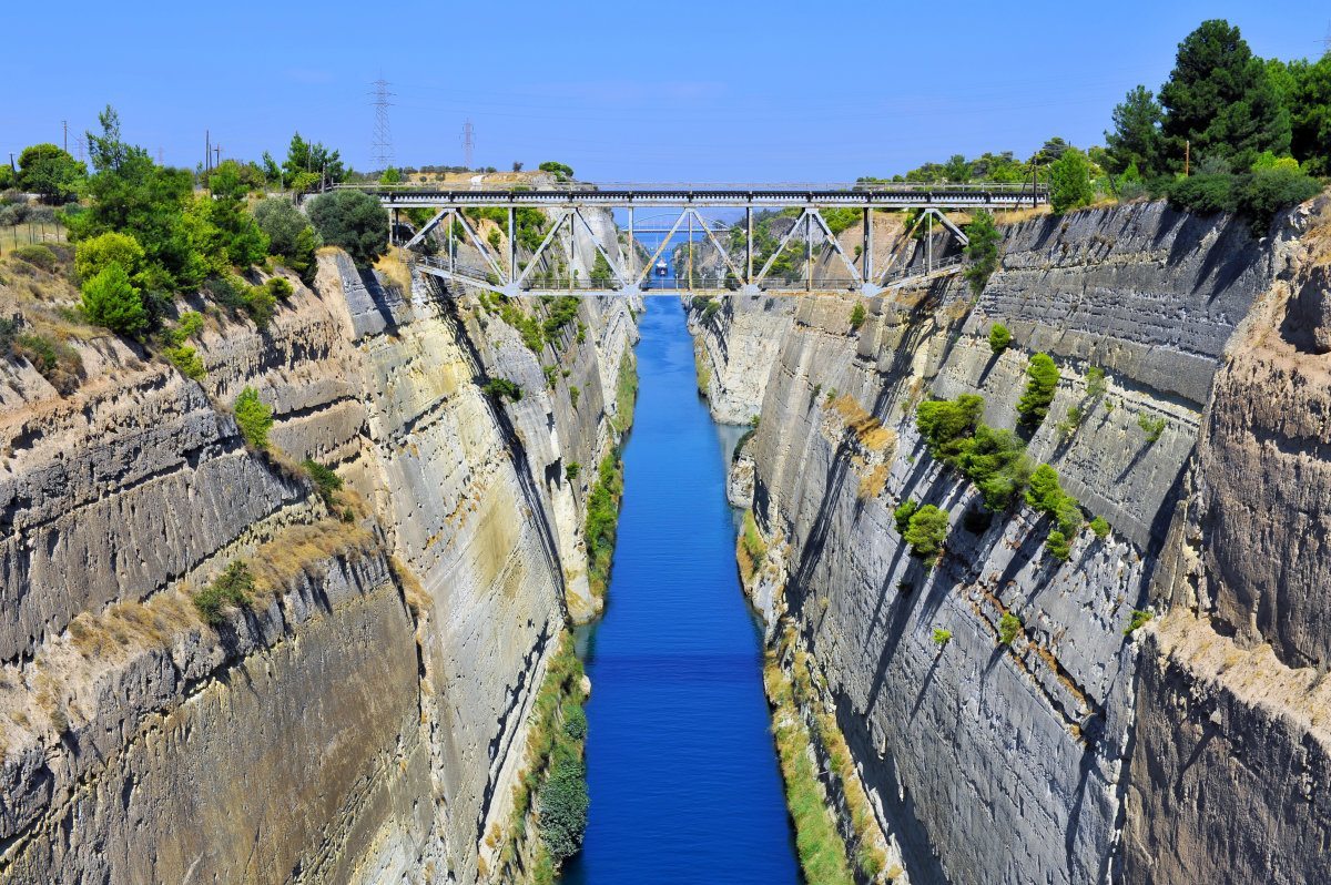 Corinth Canal, Greece