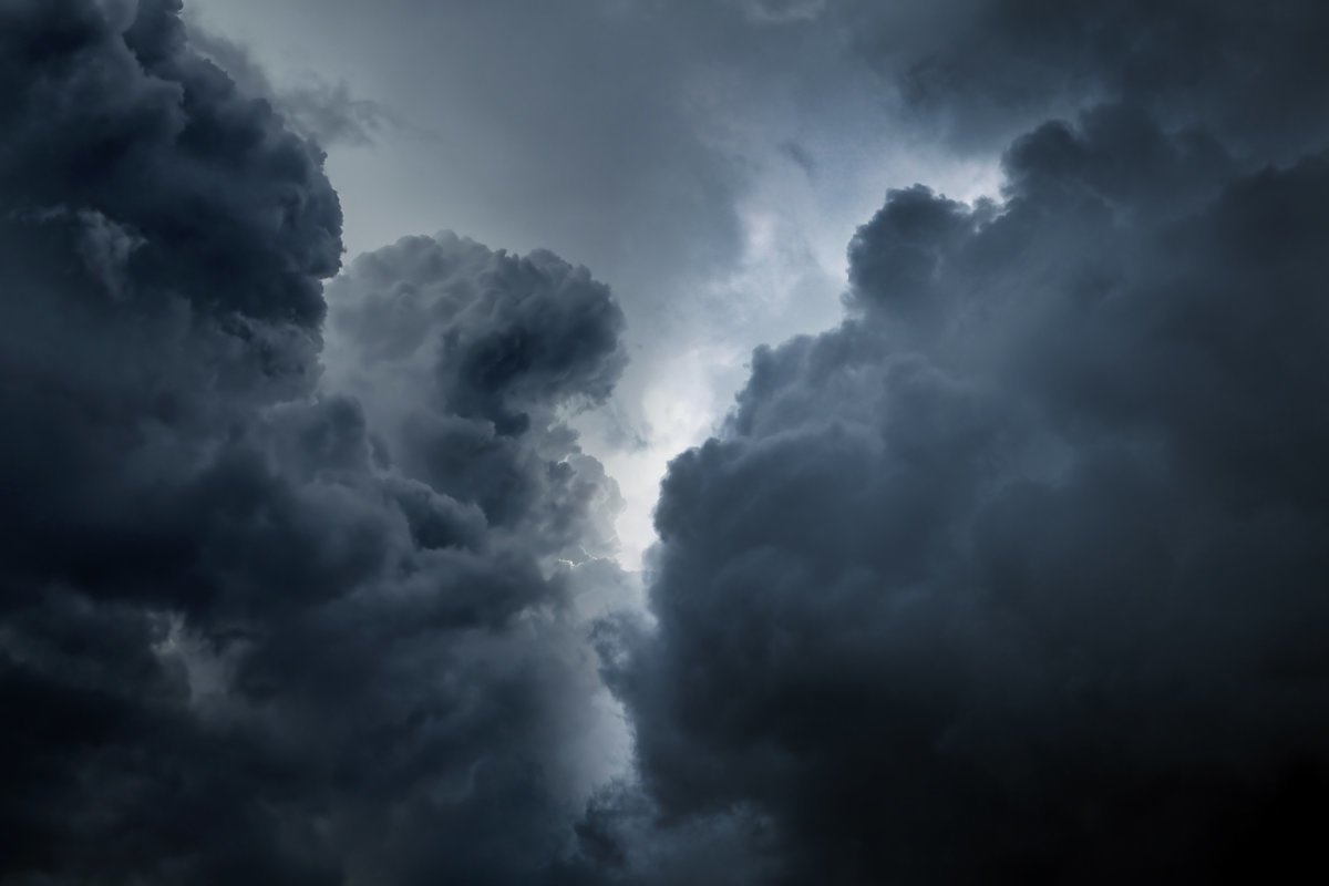 Dark And Dramatic Storm Clouds