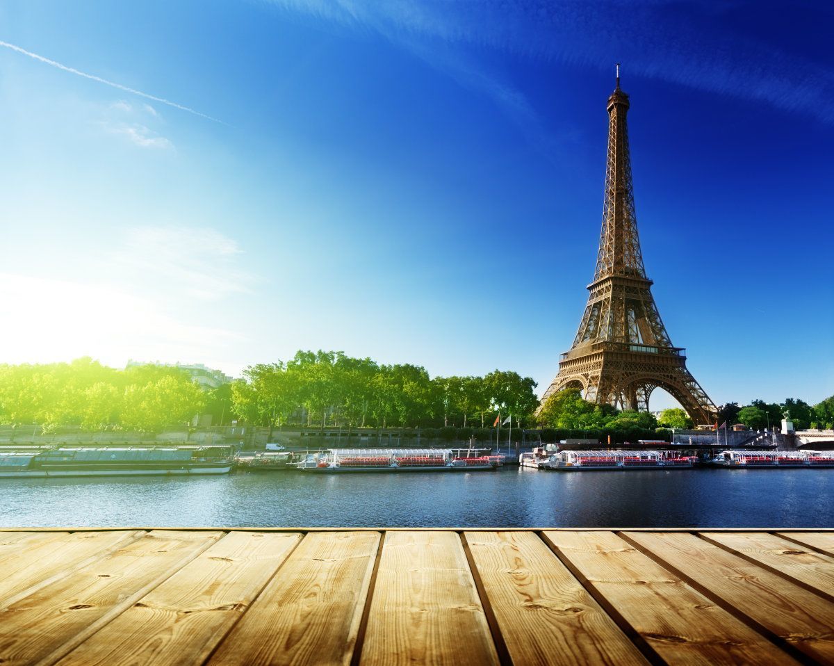 Eiffel Tower In Paris