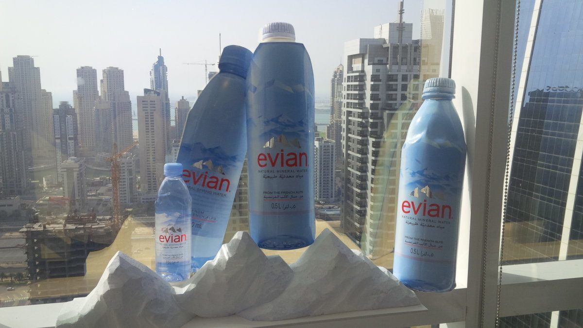 Evian in Dubai