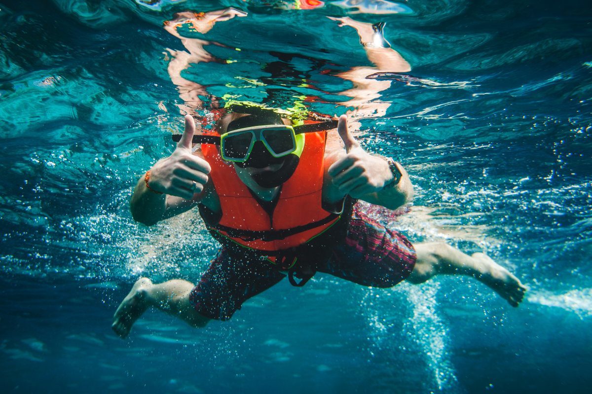 snorkelling