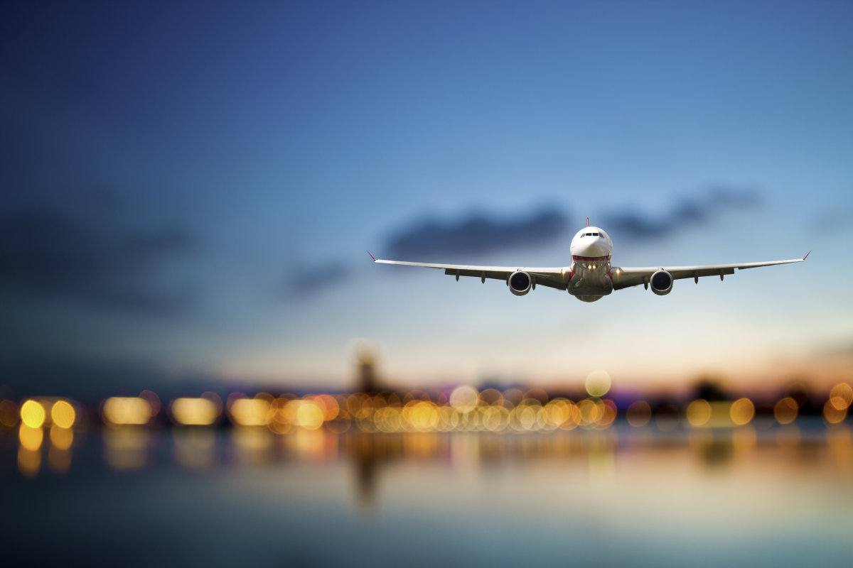 Perspective View Of Jet