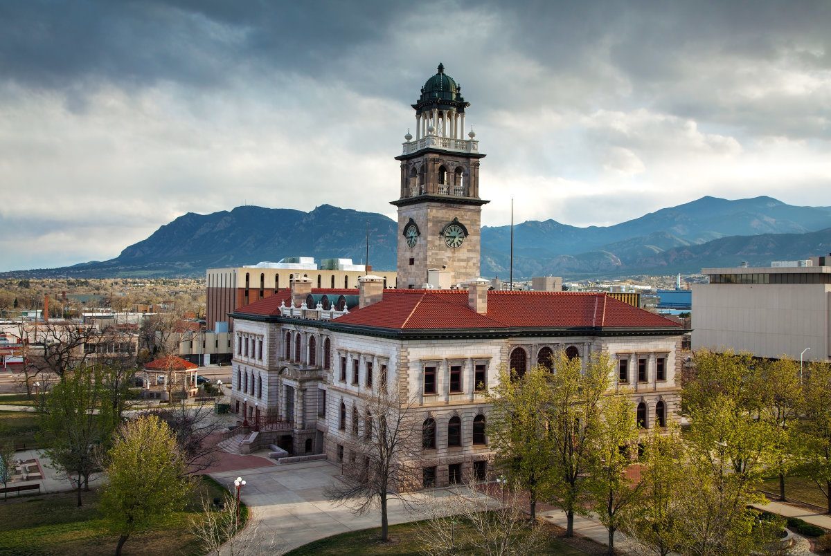 Pioneers Museum In Colorado Springs, Colorado