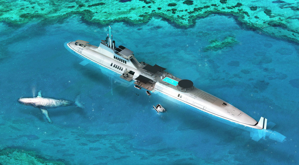 Private Submersible Yacht Migaloo