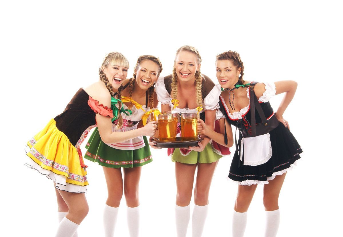 Young And Beautiful Bavarian Girls