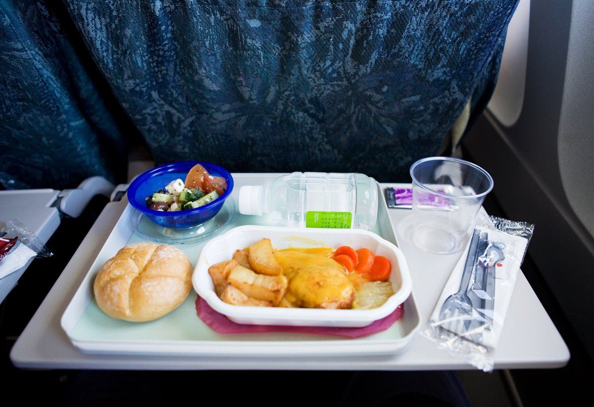 An Airplane Meal