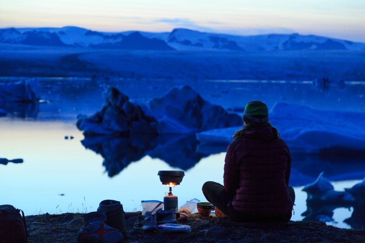 Cooking On The Campsite.