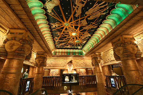 Egyptian theme in Harrods