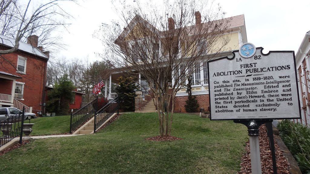 First Abolitionist marker