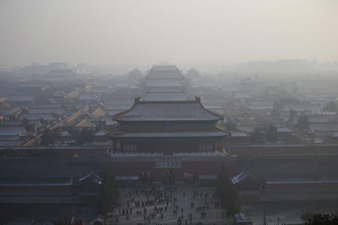 Forbidden City air pollution