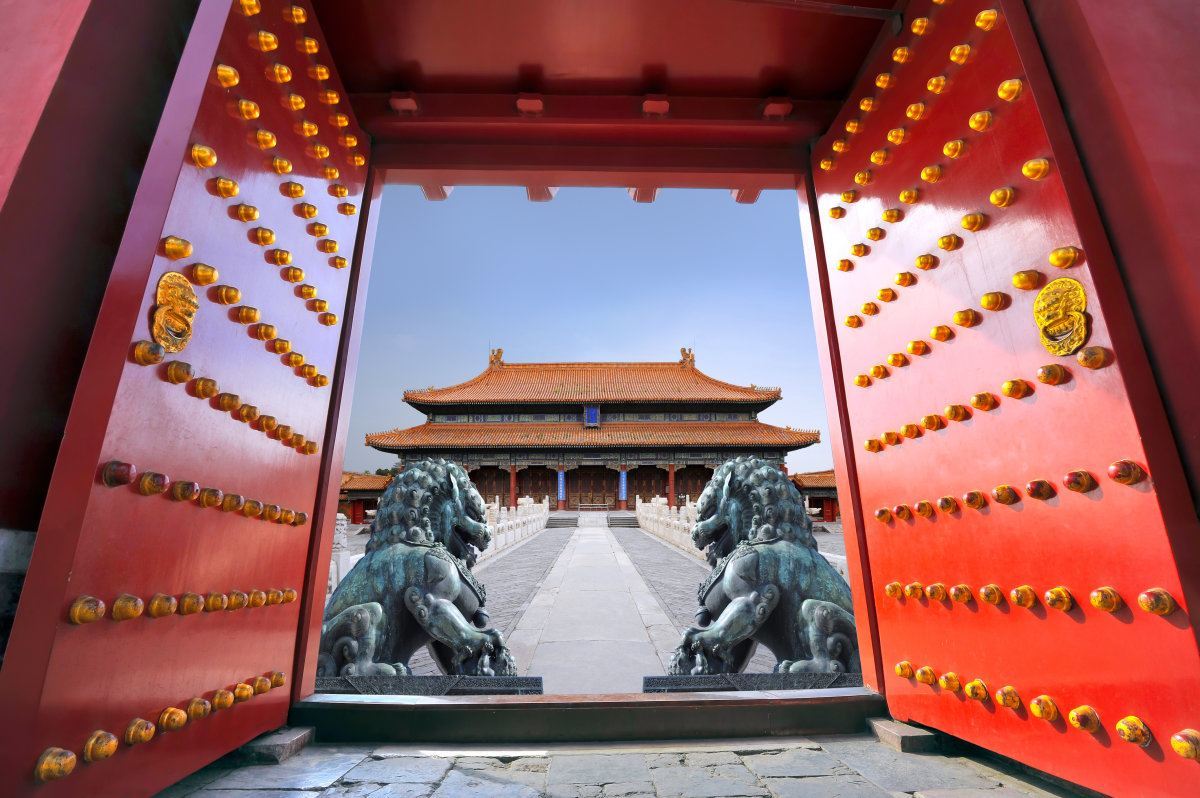 Forbidden City In Beijing - China