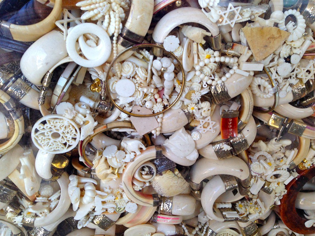 ivory trinkets