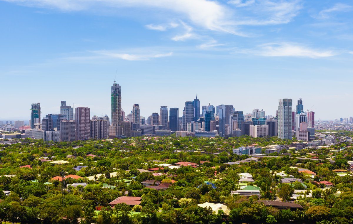 Manila Skyline, Philippines.
